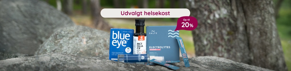 Kosttilskud - Op til 20 %